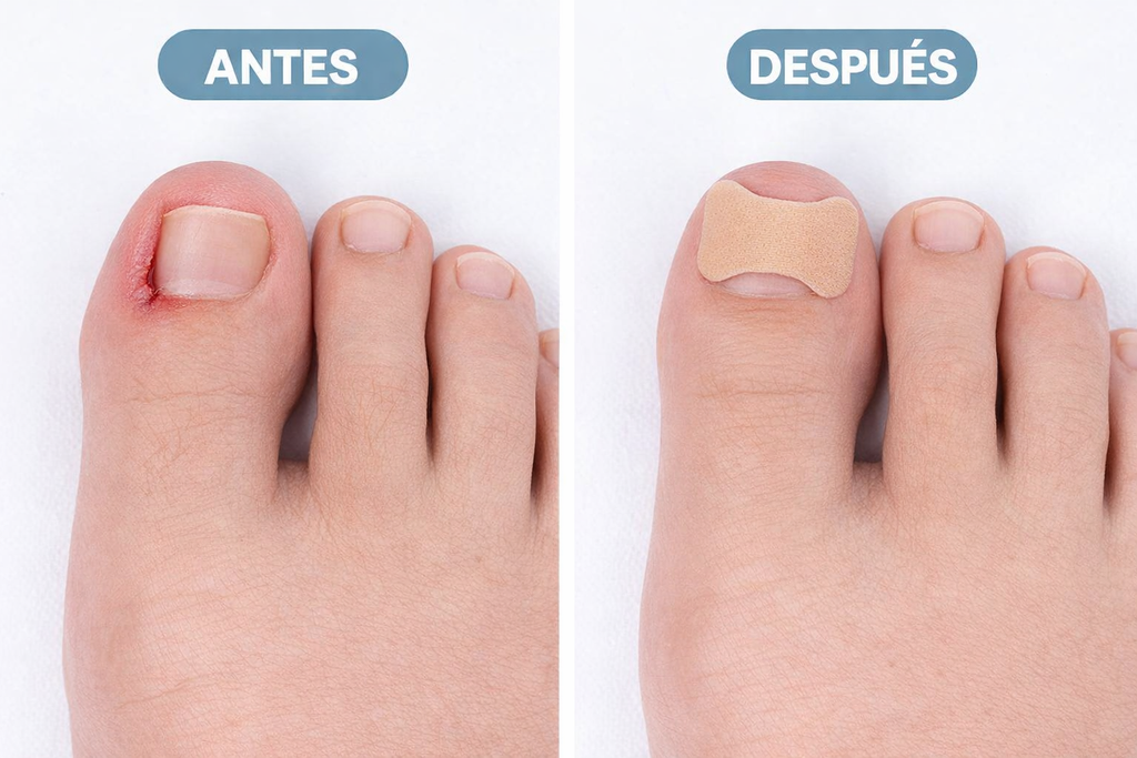 30 parches uña encarnada